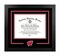 Wisconsin Badgers 10w x 8h Spirit Diploma Manhattan Black Frame with Bonus Campus Images Lithograph (value savings $59)